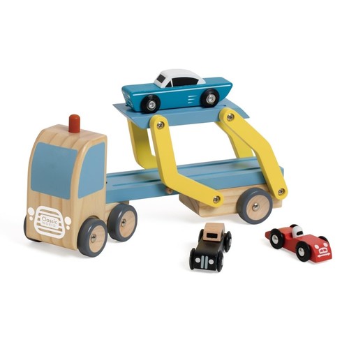 Autotransporter holzspielzeug - autotransporter,
